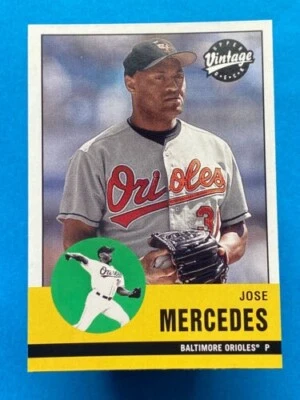 2001 Upper Deck Vintage Jose Mercedes #72 - Image 1 of 2