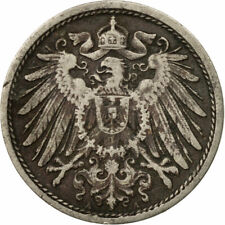 [#440059] Moneta, NIEMCY - IMPERIUM, Wilhelm II, 10 Pfennig, 1915, Berlin, VF(20
