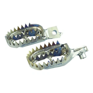 SCAR Titanium Foot Pegs FOOTPEGS BETA TITANIUM Titanium Titanium - Picture 1 of 2