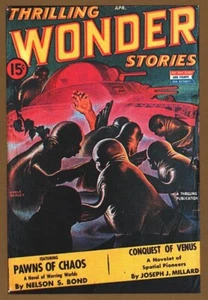 Thrilling Wonder Stories #24, "Classics Pulps" Trading Card - Picture 1 of 2