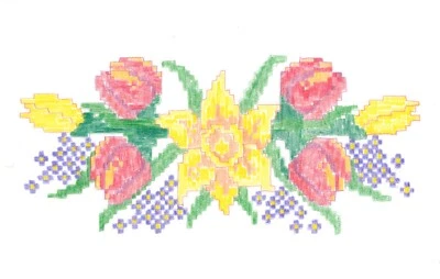 Cross Stitch – Pillowcase – Seasons - Image 1 of 4