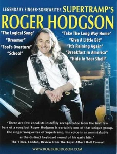 ROGER HODGSON SUPERTRAMP 2018 SMALL NORTH AMERICAN TOUR BOOKLET PROGRAM - Picture 1 of 1