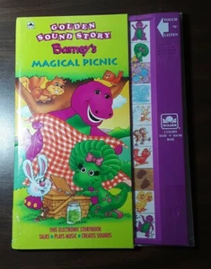 Golden Sound Story - Barney's Magical Picnic - Hardback - Picture 1 of 3