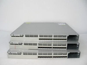 Cisco WS-C3850-12S-S 12-Port 1GB SFP Switch w/ 1100W AC Power *port tested* - Picture 1 of 4