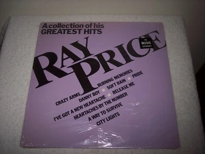 RAY PRICE~A COLLECTION OF GREATEST HITS LP~SUNRISE MEDIA RECORDS~1981~NEW - Image 1 of 4