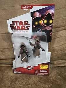 New Star Wars The Clone Wars Jawas CW08 Action Figures Hasbro 2009 - Picture 1 of 3