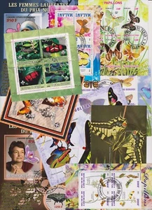 X1008 Verzameling Collection -10 sheets Vlinders Butterflies / Schmetterlinge - Bild 1 von 1