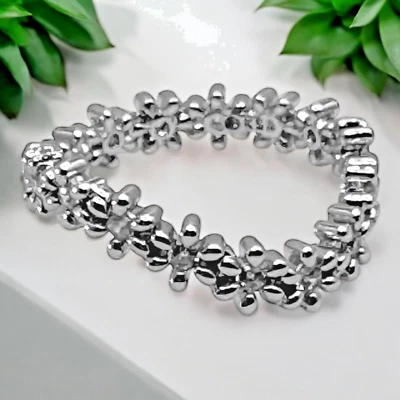 Kendra Scott NYDIA RP серебряная лента белый кристалл кольцо с Ярлыками $55 Sz 7 + бесплатный подарок - Изображение 1 из 3