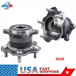 2PCS Rear Wheel Hub Bearings for 07-18 Nissan Altima 2009-19 Maxima 15-19 Murano - Foto 1 di 10