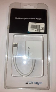 Cirago Mini Display Port to HDMI Adapter Cable For Laptop Desktop PC - FREE SHIP - Picture 1 of 4