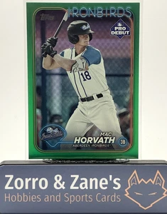 Mac Horvath 2024 Topps Pro Debut - #PD-138 Green Foil 79/99 - Picture 1 of 2