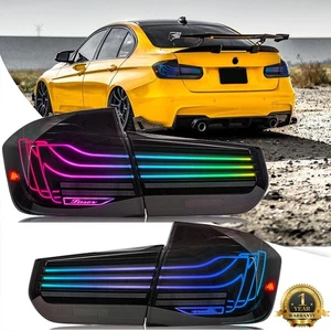 Par de luces traseras LED arco iris RGB para BMW Serie 3 F30 Sedán 2013-2018 lámpara trasera - Imagen 1 de 24