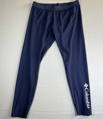 Men's Columbia Park Runner Tight Omni-Wick Blue Size XL - Image 1 of 4