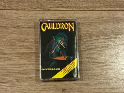 CAULDRON & THE EVIL DEAD (PALACE) - Cassette ZX Spectrum. Probado/funcionando - Imagen 1 de 4