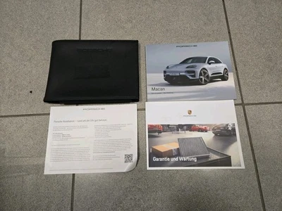 Original Porsche Macan Bedienungsanleitung 2024 + Garantie & Serviceheft, Tasche - Bild 1 von 4
