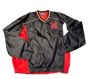 University Of Nebraska Cornhuskers Vintage Windbreaker Size XL Embroidered Logo - Picture 1 of 8