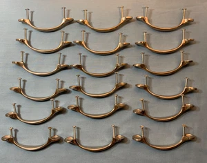 18 Lot Vintage Schubladengriffe 4,5’’ Silber Kommode Knopf Griff 3’’ zwischen Schrauben - Bild 1 von 4