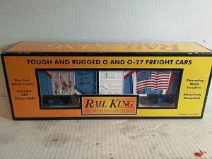 MTH 30-74088 Ground Zero Spirt Flag Raising Box Car  New - Picture 1 of 5