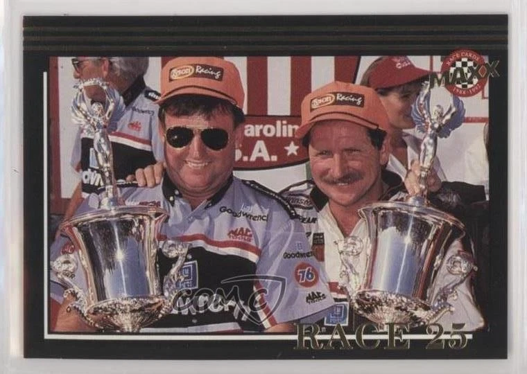 1992 Maxx 5th Anniversary Dale Earnhardt Richard Childress Tyson Holly Farms 400 - Image 1 of 2
