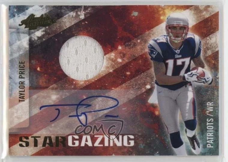 2010 Absolute Memorabilia Materials Signatures /25 Taylor Price Rookie Auto RC - Image 1 of 2