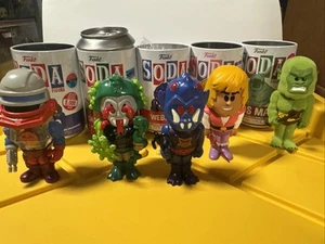 Funko Soda Vinyl lotto di 5 MOTU Masters Universe Moss Man Roboto Webstor Prince - Foto 1 di 4