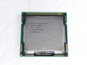 Lot of 2 Intel Core i5-650 3.2 GHz 2.5GT/s LGA 1156 Desktop CPU Processor SLBTJ - Picture 1 of 6