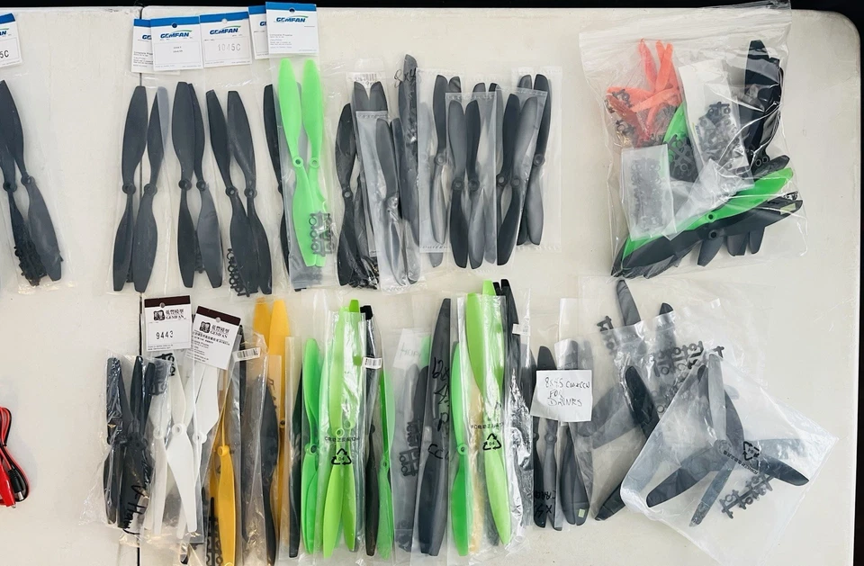 GemFan 1150 Electric R/C Aircraft Composite Propeller Lot | NEW - Image 1 of 1