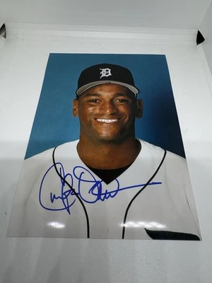 Curtis Pride Detroit Tigers Signed 5x7 Photo Autographed Deaf Player MLB - Image 1 of 2
