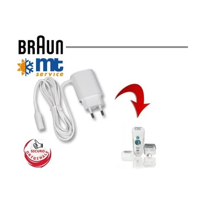 BRAUN-ORAL-B - CURA CORPO ALIMENTATORE CARICA BATTERIA ORIGINALE BRAUN "SILKEPIL 5 7 9" 5376 7781