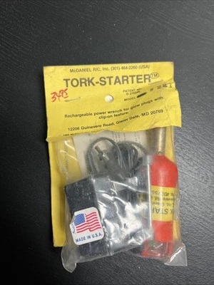 Vintage Tork-Starter Glow Ignitor w/ Charger New In Package Model #221 - Image 1 of 4
