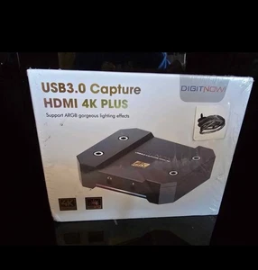 DIGITNOW 4K Plus Video Capture Card, USB3.0 HDMI Game Capture, HDR Capture - Picture 1 of 2