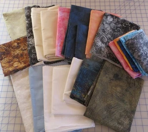 7lbs of Quilter's Cotton Scraps & Remnants ANY Amount Of Fabric Ships for $3.99 - Picture 1 of 2