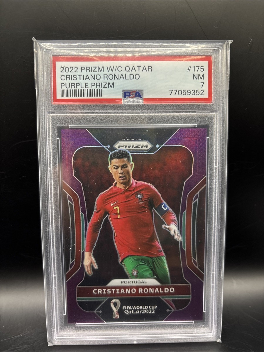 クリスティアーノ ロナウド Panini Prizm PSA 10 クリスティアーノ ロナウド Panini Prizm PSA 10
