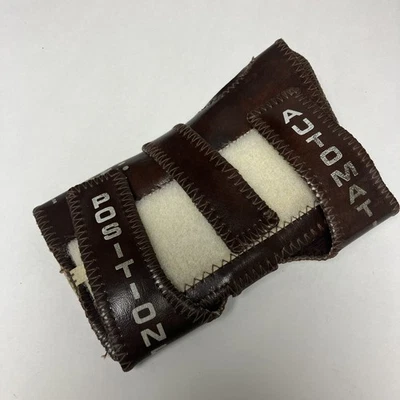 Guante de bolos vintage Robby's mano derecha muñequera posicionador automático grande Foto 1 de 4