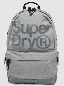 Superdry Montana Backpack Grey Marl - Picture 1 of 2