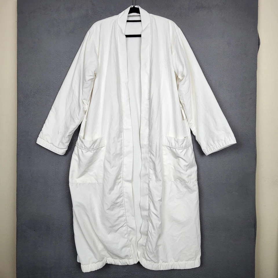 四季酒店及度假村长袍均码白色水疗浴袍和服 — 第 1/4 张图片