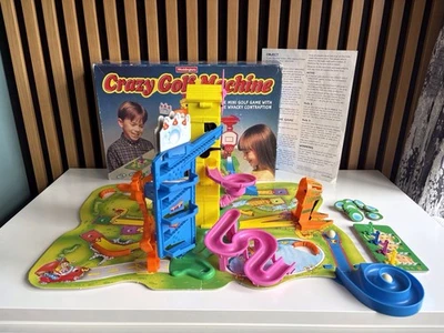 Waddingtons Crazy Golf Machine Vintage Board Game 1995 Rare - Image 1 of 4