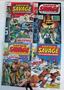 Captain Savage Ausgaben #15, 16, 17, 18 (1969, Marvel) - Bild 1 von 1