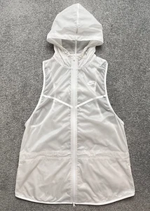 Nike Tech Hyperfuse Hooded Running Vest Ultralight Translucent White Women's XL - Photo 1 sur 6