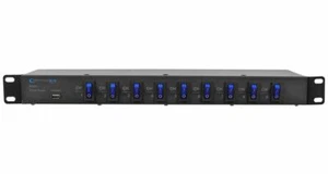 Technical Pro PS9U 1U Rackmount DJ Pro Audio Netzteil mit USB Ladeanschluss - Bild 1 von 4
