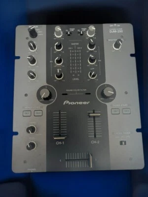Pioneer DJM-250 2-Channel DJ Mixer Black Tested/working - Image 1 of 4