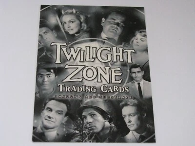 Twilight Zone Shadows & Substance Promo Card P1 Rittenhouse 2002 - Image 1 of 2