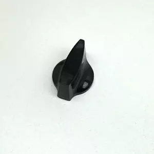 Ricambio Timer/Quadrante/Interruttore Manopola Nera, Si Adatta ad un Stelo/Tab 1/8" x 3/16" - Foto 1 di 8