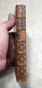 Antique 1840 Don Quixote Cervantes Charles Jarvis Book Vol II of IV Leather - Imagen 1 de 13