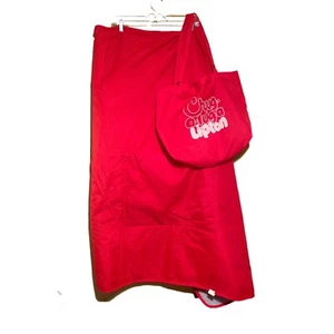 RARE 1970s Chalkline Vintage Chug-A-Lug Lipton Tea Nylon Blanket Advertising Bag - Picture 1 of 4