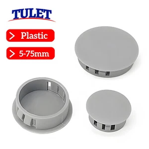 Hole Plugs Plastic Blanking Masking Finishing Inserts / Various Sizes / Grey - Picture 1 of 35