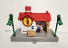 Fisher Price Geotrax Train Track Building Conductor's Crossing Station
