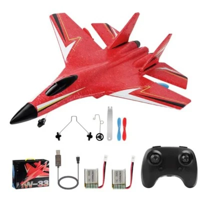 RC Aircraft HW33 RC Plane 2.4G Remote Control Fighter Glider Foam Airplane Boys - Image 1 of 4