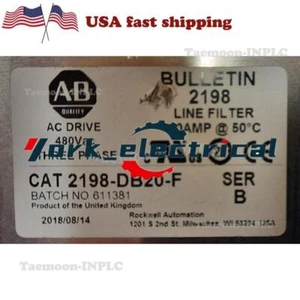 NEW Allen Bradley 2198-DB20-F Three Phase Line Filter Free Shipping - Picture 1 of 10