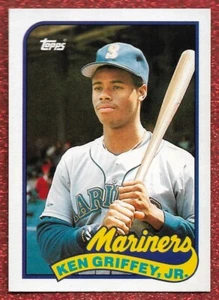 1989 TOPPS TRADED #41T KEN GRIFFEY JR ROOKIE RC NM OR BETTER HOF MARINERS REDS - Picture 1 of 1
